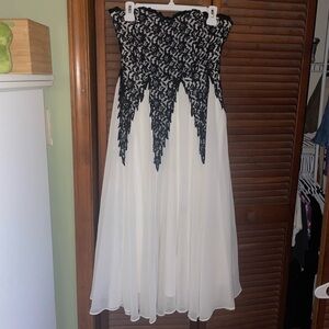 Strapless Cocktail Dress